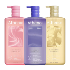 Glow Restore Shower Oil Trio U0
