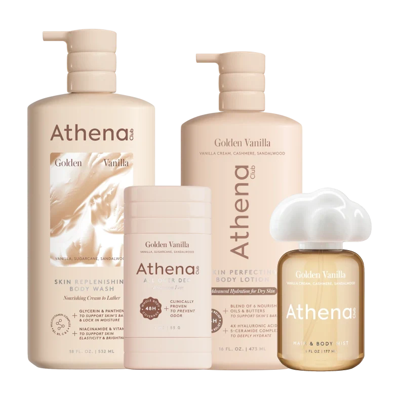 Full Body Fragrance Routine Q8 Golden Vanilla